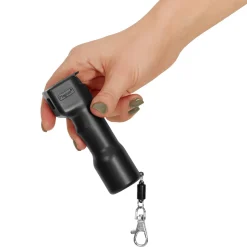 Plegium Smart försvarsspray med personlarm och app 5-i-1