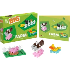 Plus Plus BIG Activity Set Farm 40 bitar, från 1 år