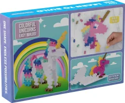 Plus-Plus Learn to build Enhörningar 275 bitar, från 5 år