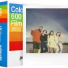 Polaroid 600 färgfilm med vit ram, 107 x 88 mm