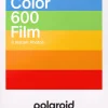 Polaroid 600 färgfilm med vit ram, 107 x 88 mm