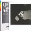 Polaroid i-Type svartvit film med vit ram, 8 bilder