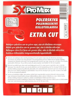 Polersvampar 100 mm