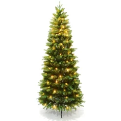 Pop-Up julgran Asker med LED-belysning, 180 cm