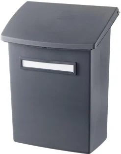 Postlåda i plast med fjädrande lock, Orthex