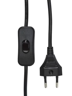 PR Home Leya bordslampa keramik svartvit 54 cm