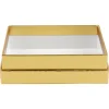 Presentask mini, guld, 7,4 x 10,3 x 4 cm