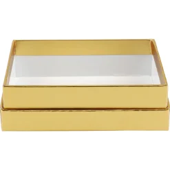 Presentask mini, guld, 7,4 x 10,3 x 4 cm