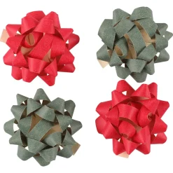 Presentrosett papper 6,5 cm 4-pack