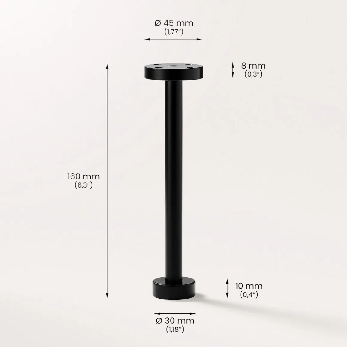 Prettypegs möbelben Clas 160 mm, 1-pack