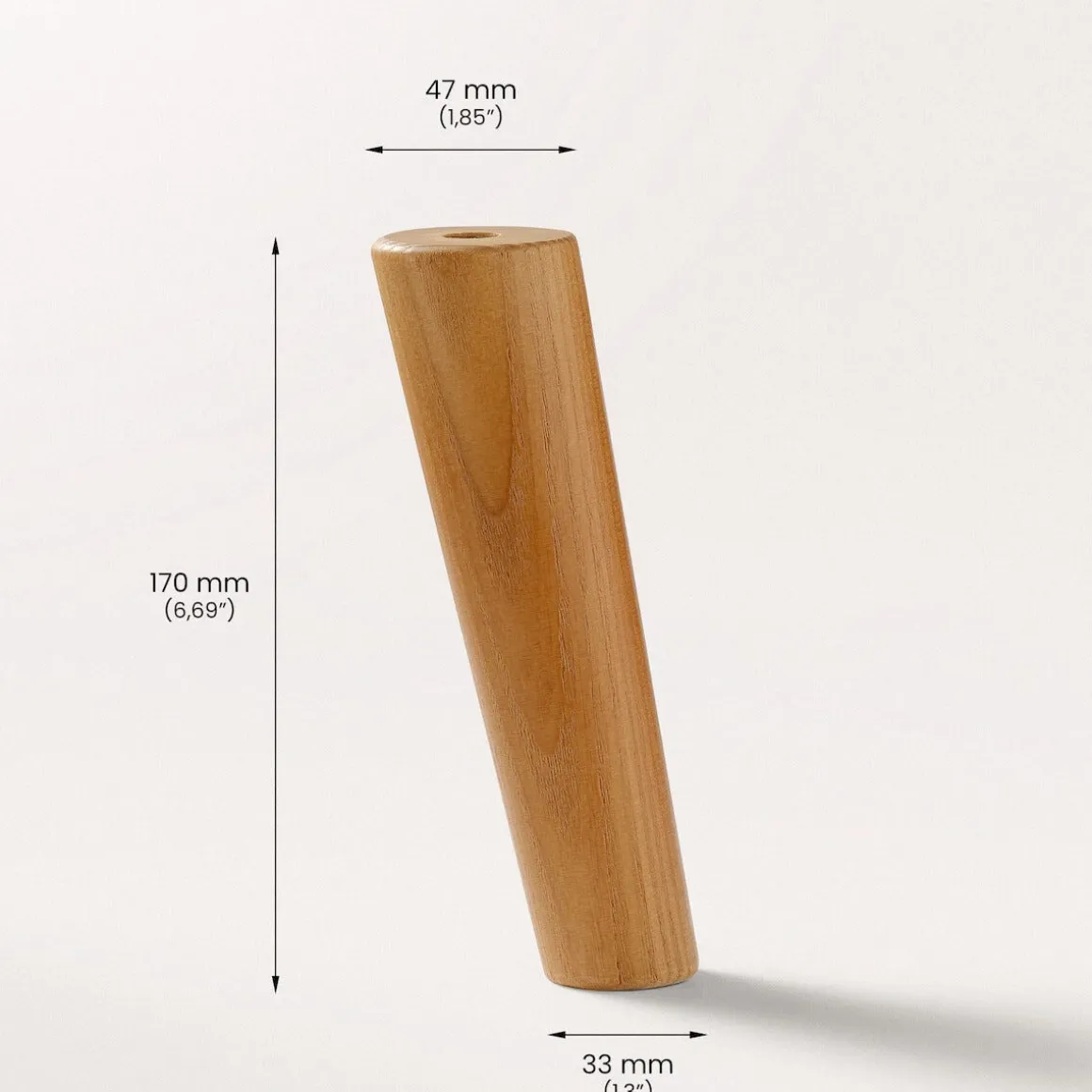 Prettypegs möbelben Dagmar 170 mm 1-pack