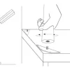 Prettypegs monteringsbeslag till möbelben, 1-pack