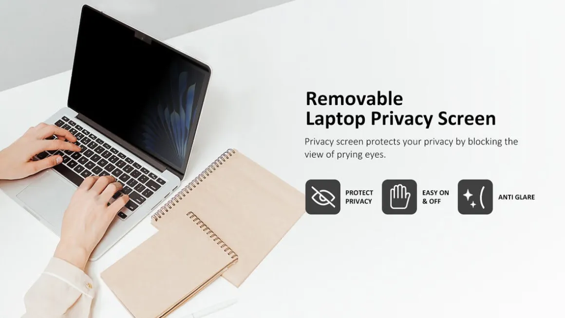 Privacyfilter MacBook Air 13,6 tum, 2022-2024