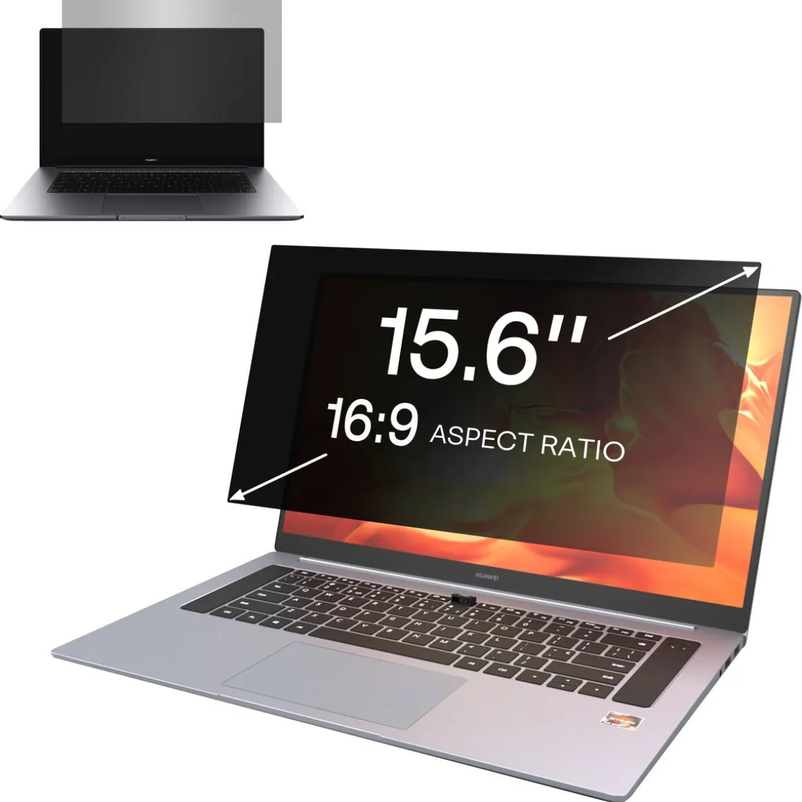 Privacyfilter till laptop 15,6 tum 16:9