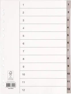 Pärmregister A4, numrerat