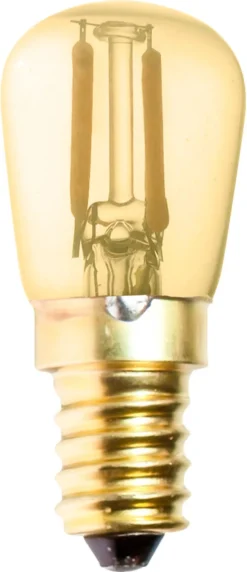 Päronlampa LED E14 tonat glas Northlight