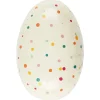 Påskägg papper, med färgglada motiv, 15 cm