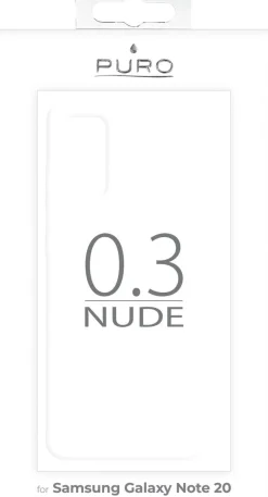 Puro mobilskal 0.3 Nude för Samsung Galaxy Note 20