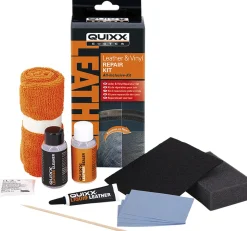 Quixx Leather & Vinyl Repair Kit vinyl- och läderreparation, svart