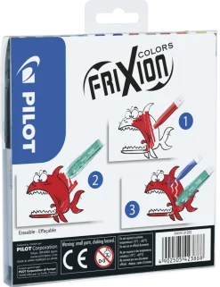 Raderbara tuschpennor Frixion Colors