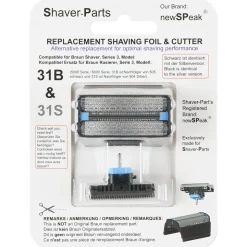Rakhuvud 31B till rakapparat Braun Series 3