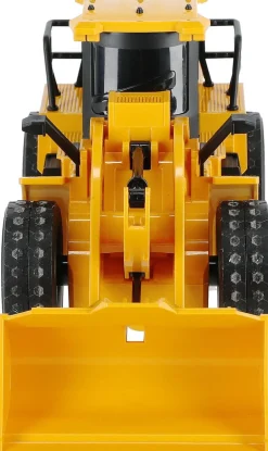 RC Bulldozer 1:24 radiostyrd hjullastare, laddbar, från 6 år