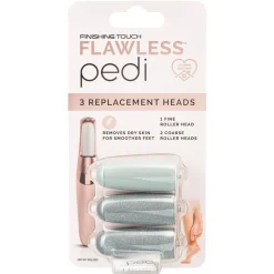 Refill sliphuvden till Flawless Pedi fotfil, 3-pack