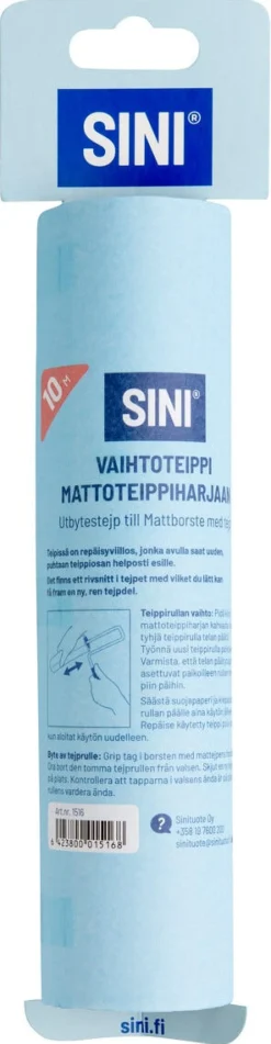 Refill till Sini Carpet Lint roller hår- och pälsbortagare, 20 cm