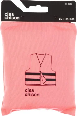 Reflexväst rosa, Clas Ohlson