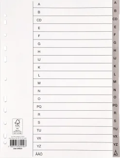 Register A4, A-Ö