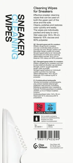 Rengöringsservetter för sneakers, 20-pack