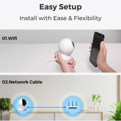 Reolink E1 WiFi övervakningskamera inomhus