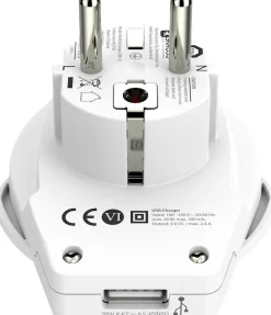 Reseadapter SKROSS World to Europe USB