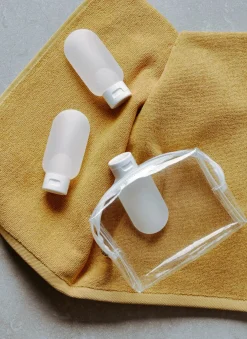 Reseförpackningar för shampoo och hudvård, 3-pack