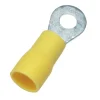 Ringkabelsko M6 isolerad gul, 10-pack