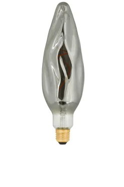 Rökfärgad lampa E27 dimbar LED Smokey, extra varmvit