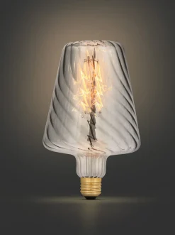 Rökfärgad lampa E27 dimbar LED Smokey