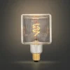 Rökfärgad lampa E27 dimbar LED Smokey, extra varmvit