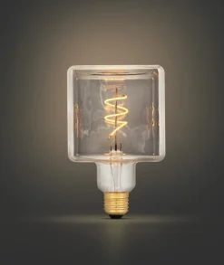 Rökfärgad lampa E27 dimbar LED Smokey, extra varmvit