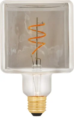 Rökfärgad lampa E27 dimbar LED Smokey, extra varmvit