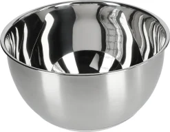 Rostfria skålar med lock, 3-pack