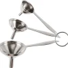 Rostfri tratt, 3-pack