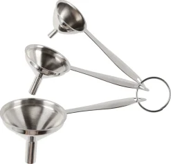 Rostfri tratt, 3-pack