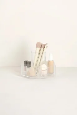 Roterande liten sminkförvaring, makeup organizer