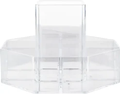 Roterande liten sminkförvaring, makeup organizer