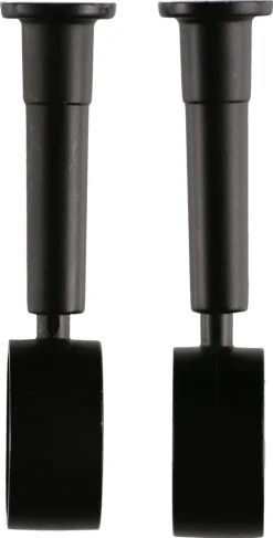 Rörhållare för 25 mm rör sluten gavel , 2-pack