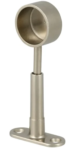 Rörhållare för 25 mm rör vridbar med sluten gavel, 2-pack