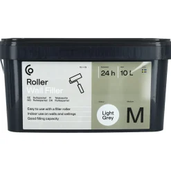 Rullspackel Medium, väggspackel för roller, 10 l