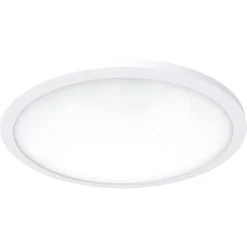 Rund takplafond LED dimbar, vit, Northlight