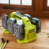 Ryobi batteriladdare 6 portar One+ 18 V RC18640